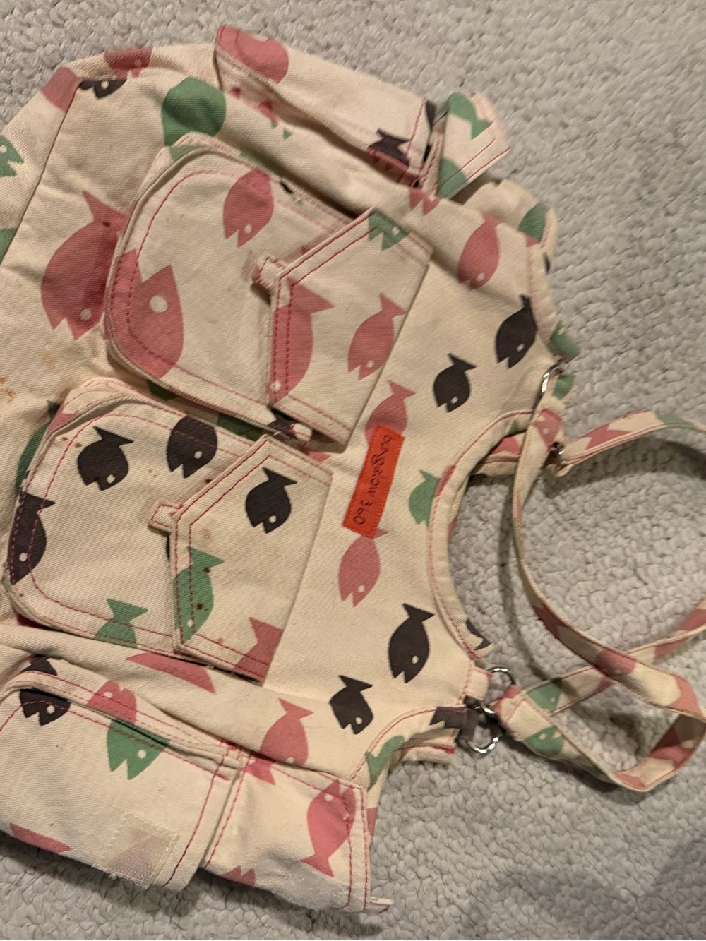 Bungalow 360 fish print bag